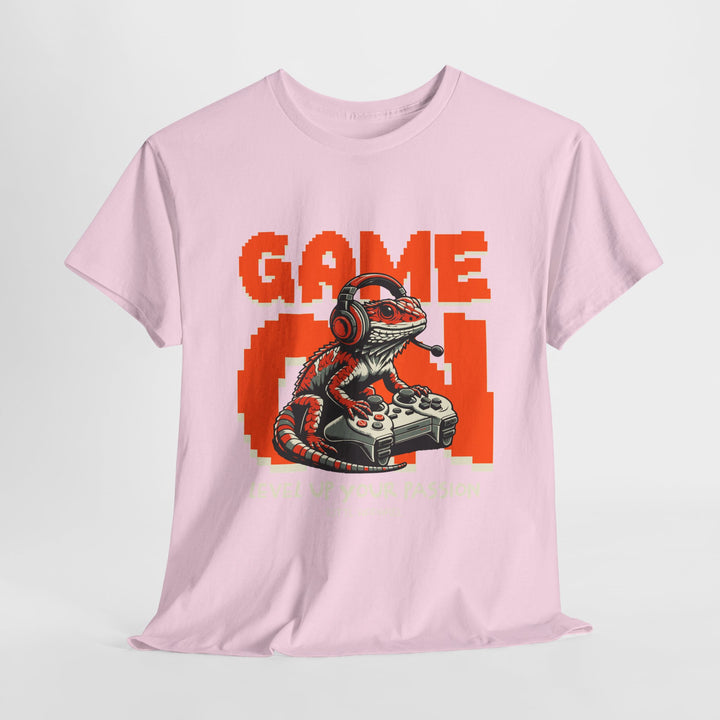 Game On Lizard - Vibzzy™ T-Shirt - Retro Flynn