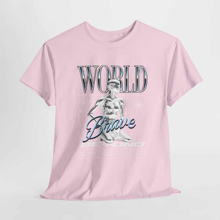 World Brave Beyond - Vibzzy™ T-shirt - Retro Flynn
