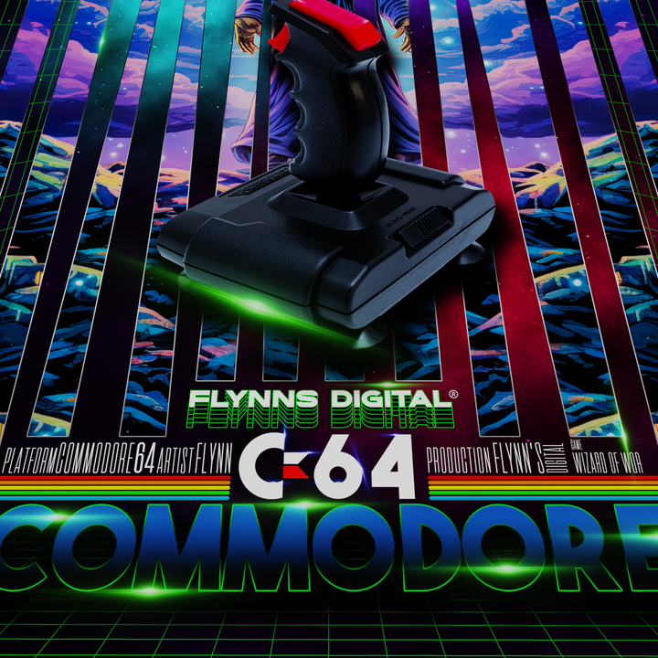 Custom Retro Gaming Posters - Retro Flynn