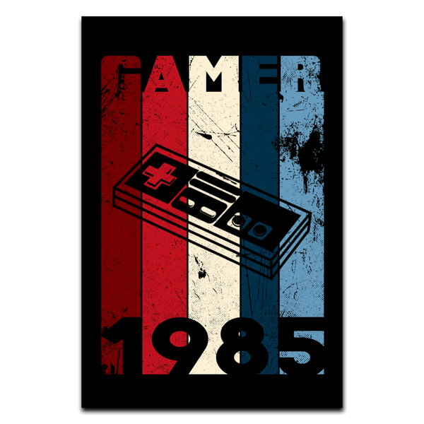 NES Retro Gamer Poster - Retro Flynn