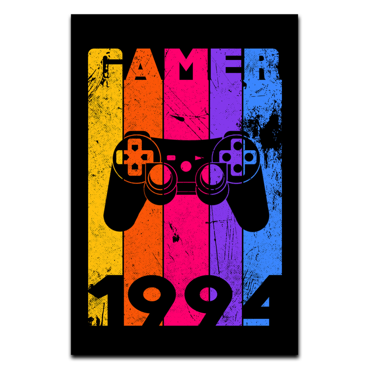 PlayStation Retro Gamer Poster - Retro Flynn