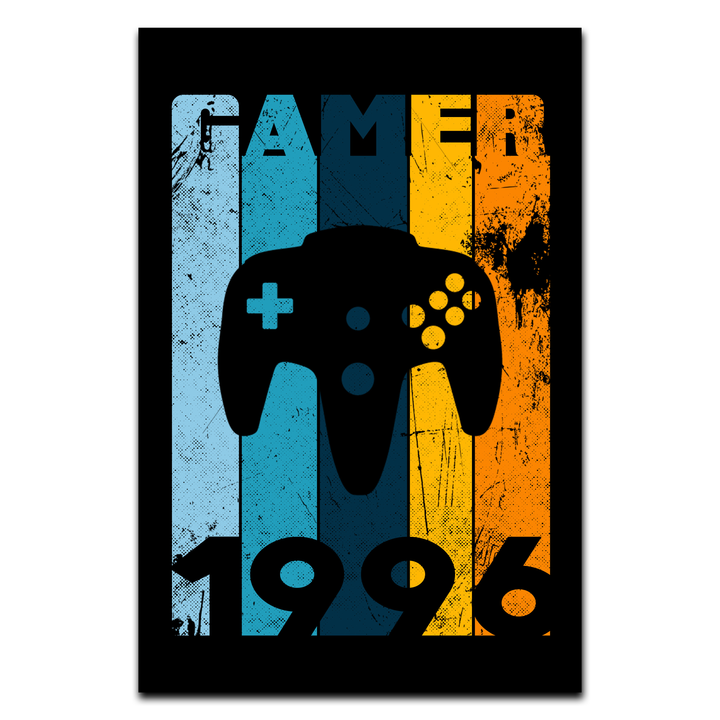 N64 Retro Gamer Poster - Retro Flynn