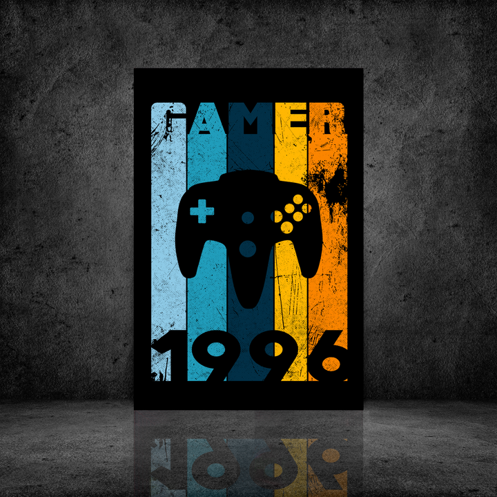 N64 Retro Gamer Poster - Retro Flynn